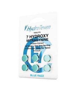 HYDRO7EVEN hydroxy tablet - blue razz 6 CT