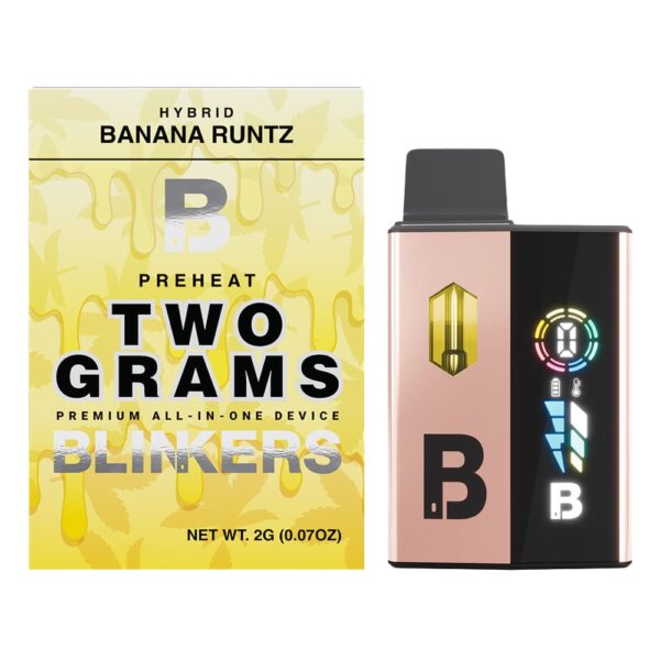 Vapes Blinkers 2 Grams - BANANA RUNTZ