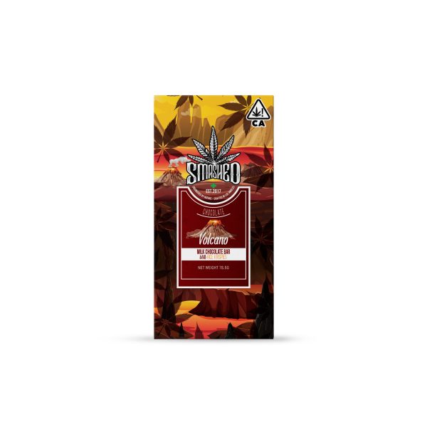 Smashed 500mg THC Chocolate Bars
